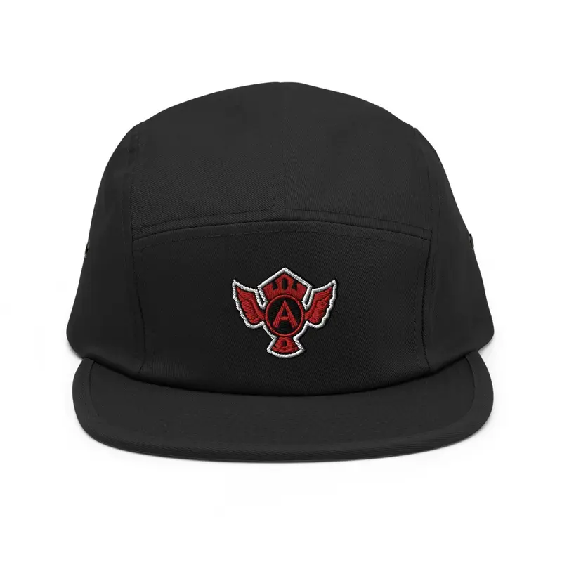 A.T. Dark Red Artistic Knight Cap